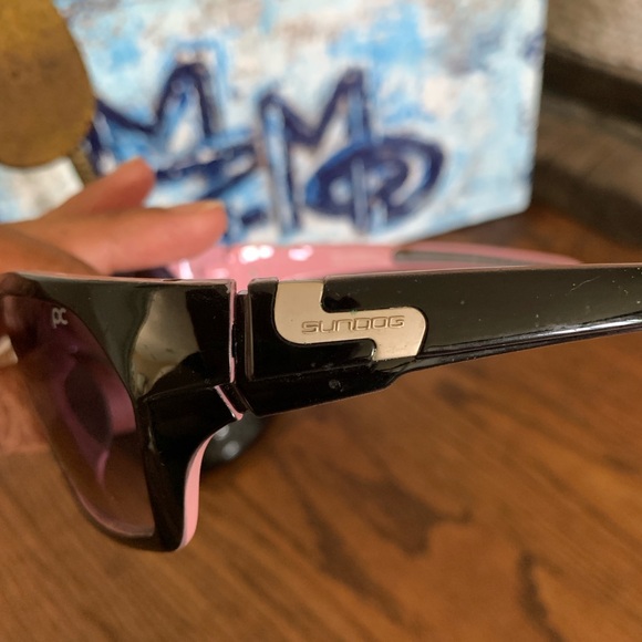 SUNDOG Sunglasses Pink Arms Paula Creamer Collection 47005 unbranded case - Picture 7 of 14